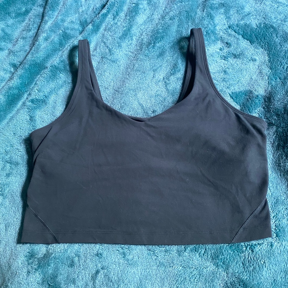 lululemon athletica teal Crop Top